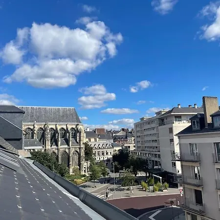 Apartment Le Monde D'elodie - Gare Routiere Rouen